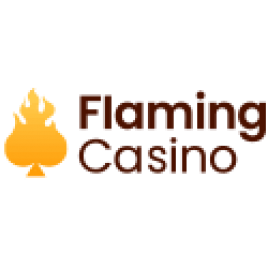 Flaming casino logo